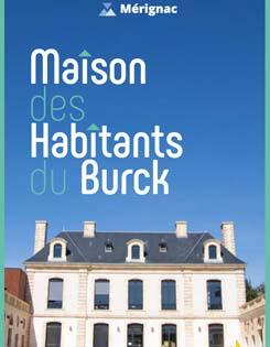 Plaquette de la Maison des Habitants du Burck