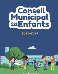 Trombinoscope élus conseil municipal des enfants Mérignac