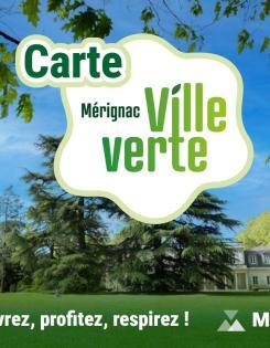 carte Mérignac ville verte