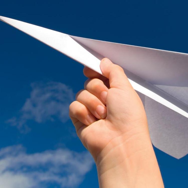 avion papier