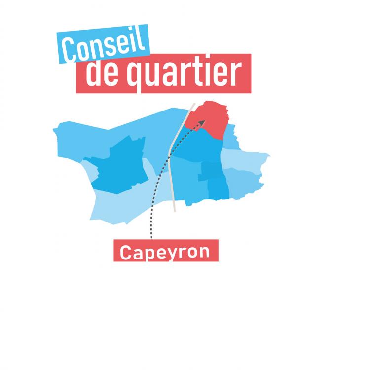Conseil de quartier de Capeyron - REPORTÉ